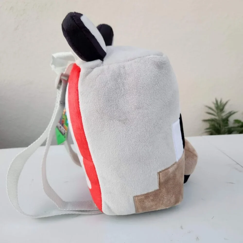 NEW Minecraft Wolf Large Plush Backpack 12.5